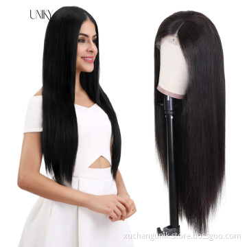 Peruvian Natural Human Hair Wigs Short Bob Cut Straight Virgin Single Donor Raw Human Hair Peruvian 13x4 Lace Frontal Bob Wig